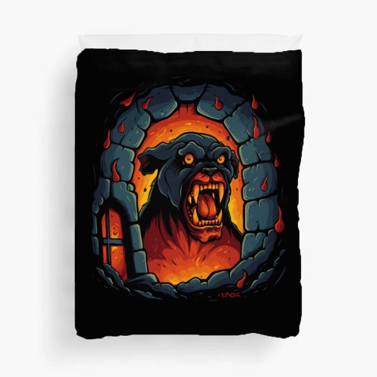 Hellhound: Dog of the Hell Dungeon Duvet Covers
