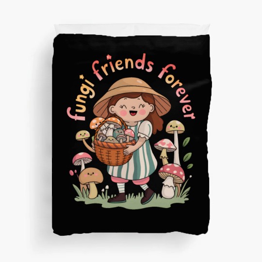 Fungi Friends Forever Duvet Covers