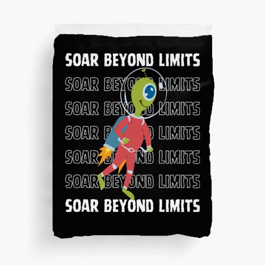 Jet-Powered Freedom Duvet Covers