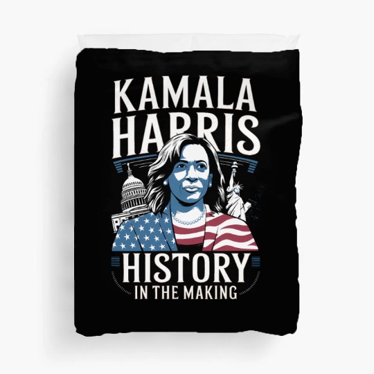 Kamala Harris History in the Making Duvet Covers