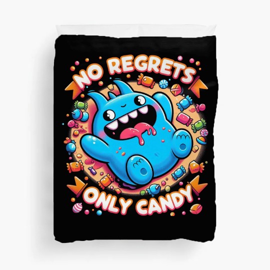 Stitch Halloween Disneyland No Regrets Only Candy Duvet Covers