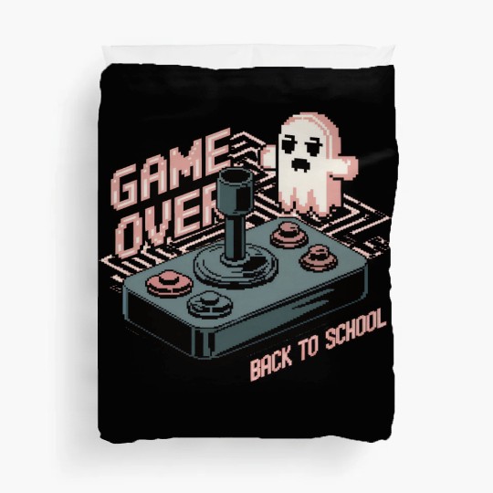 Game over back to school Duvet Covers