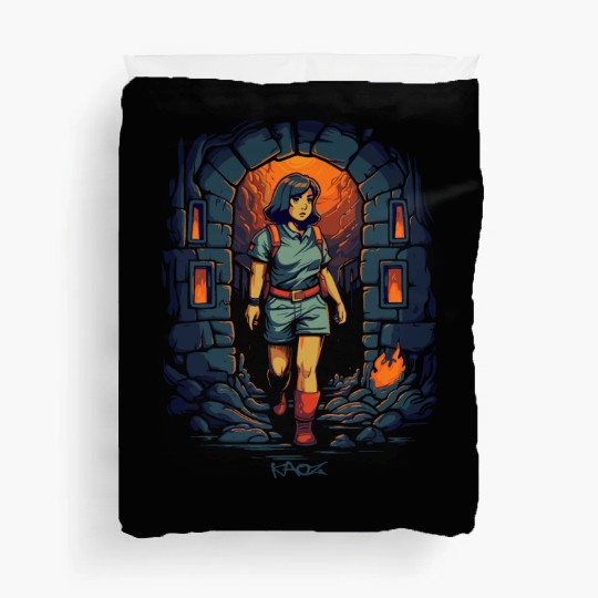 Explore the Dungeon with Dora Duvet Covers