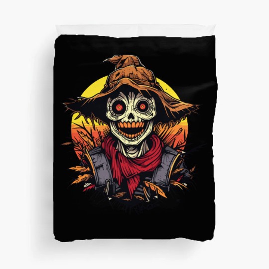 Cartoon Horror Scarecrow Duvet Covers