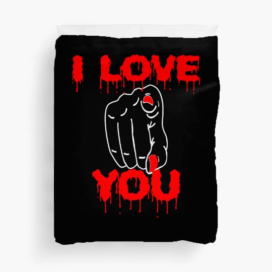 Halloween I Love You Duvet Covers