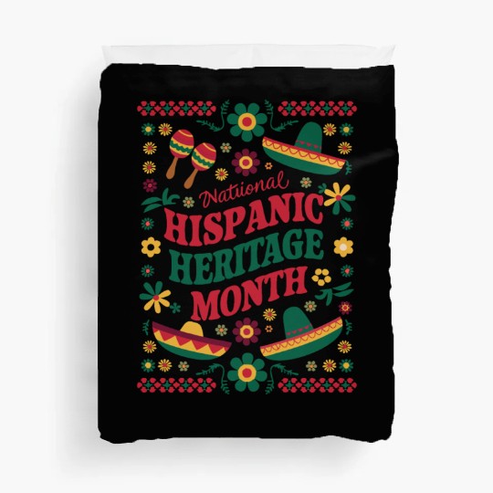 Celebrate National Hispanic Heritage Month Duvet Covers