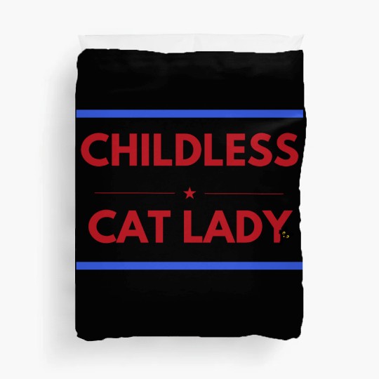 Childless cat lady Duvet Covers