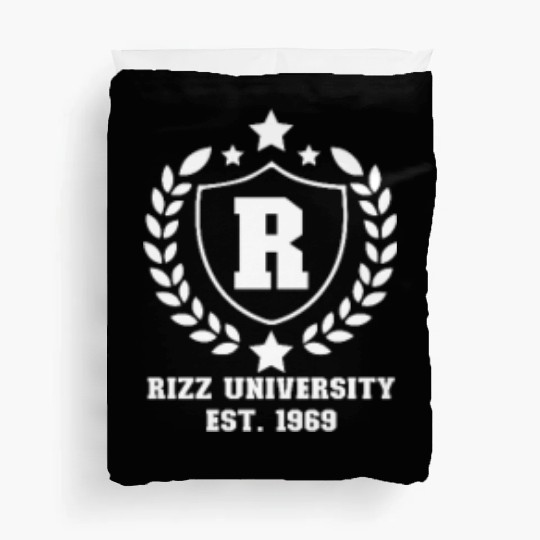 Rizz University Est. 1969 Rizz Academy Rizzlerrizz Duvet Covers