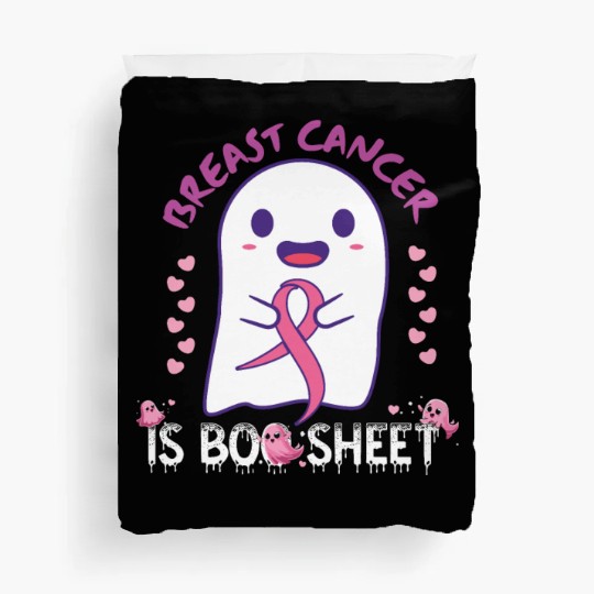 Breast Cancer Is Boo Sheet Duvet Covers