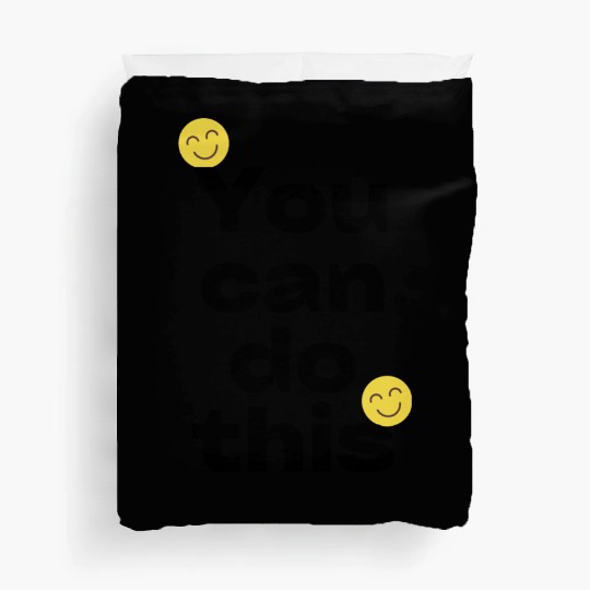 Pink Minimalist Positive Quote Instagram Story Duvet Covers