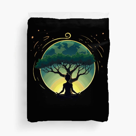 "The Earth Doesn't Need Us, We Need the Earth" Duvet Covers