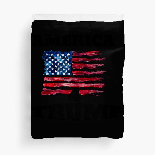 America 4 trump Duvet Covers