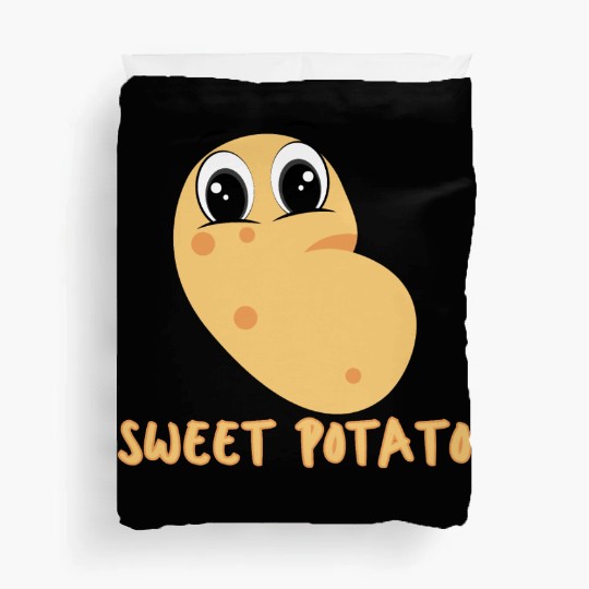Sweet cute potato Duvet Covers