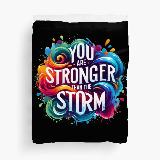 Wellness Collection - Stronger Than the Storm Duvet Covers