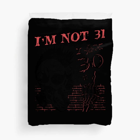 I Am 30 Plus Middle Finger - 31st Birthday Duvet Covers