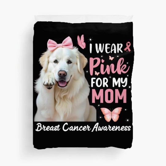 I wear Pink Great Pyrenees Duvet Covers