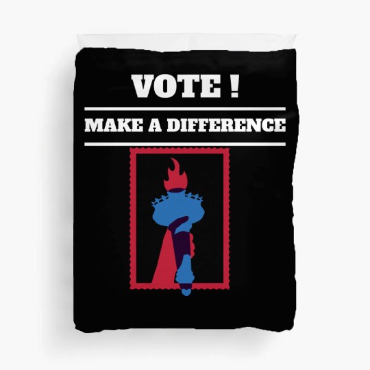 Vote For Liberty and Freedom Duvet Covers
