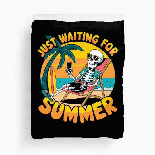 just waiting for summer Duvet Covers