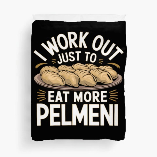 Pelmeni Dumpling Traditional Russian Duvet Covers