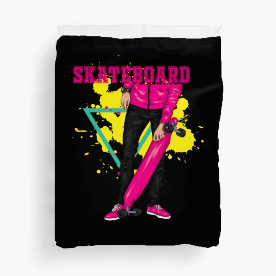 Skateboard - Ride the Streets Duvet Covers