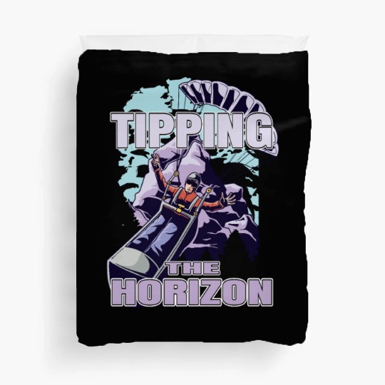 Tipping the Horizon Duvet Covers