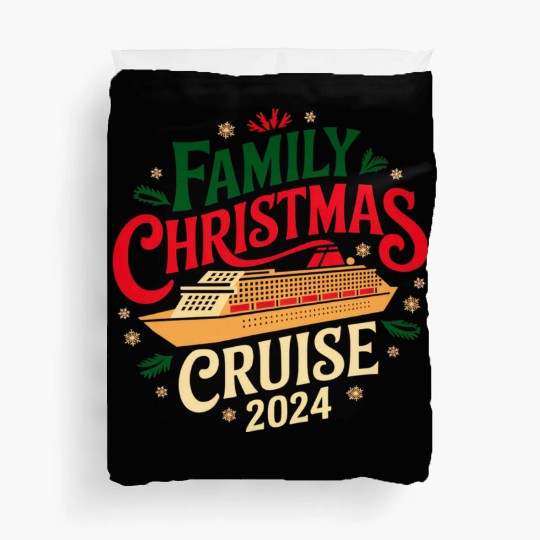 Top Family Christmas Cruise 2024 Duvet Covers