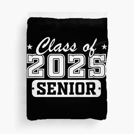 Class of 2025 Senior Graduation Back To School Duvet Covers
