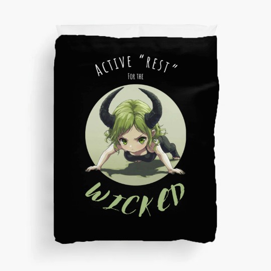 Active Rest for the Wicked Duvet Covers