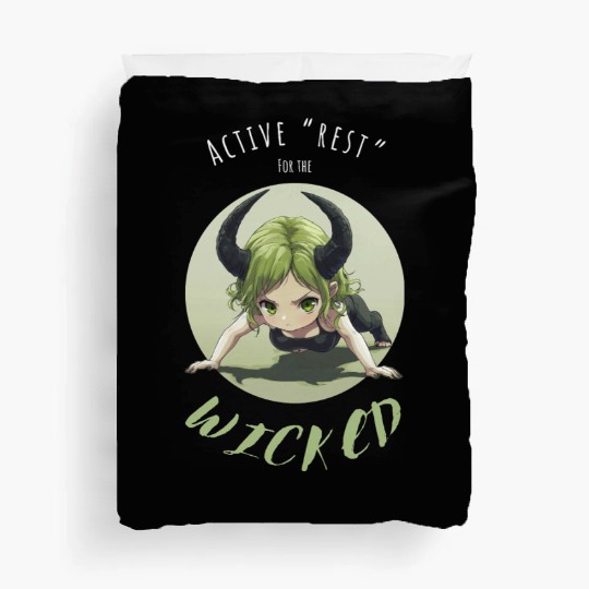 Active Rest for the Wicked Duvet Covers