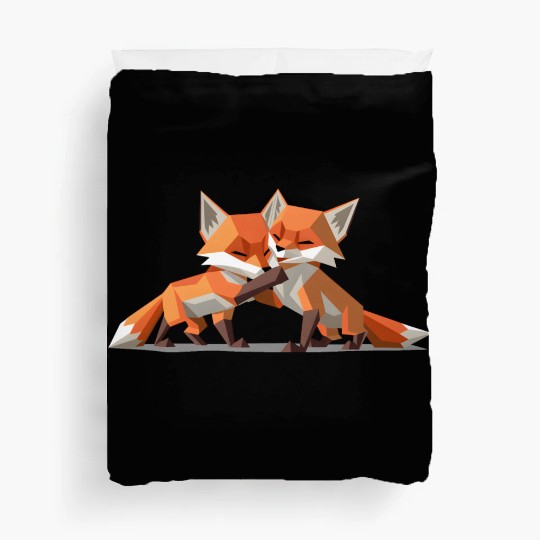 Fox Cubs Duvet Covers