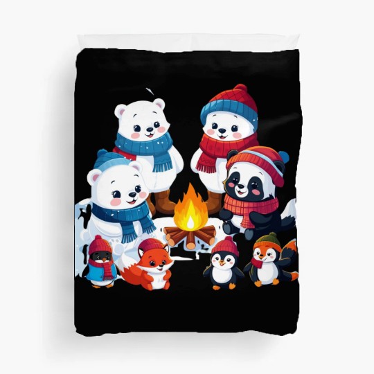 Winter Wonderland Critters Duvet Covers
