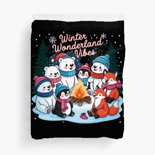 Winter Wonderland Snowflake Duvet Covers