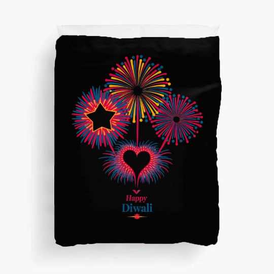 Fireworks for Diwali Celebration Duvet Covers