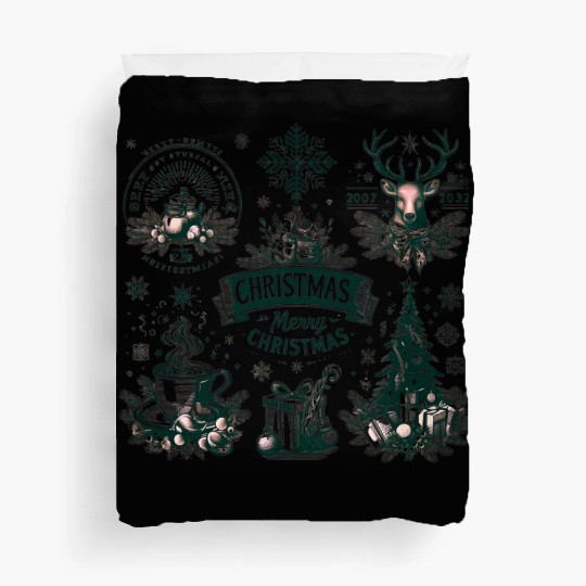 A Merry Christmas So Nice, We Said It Twice! Duvet Covers