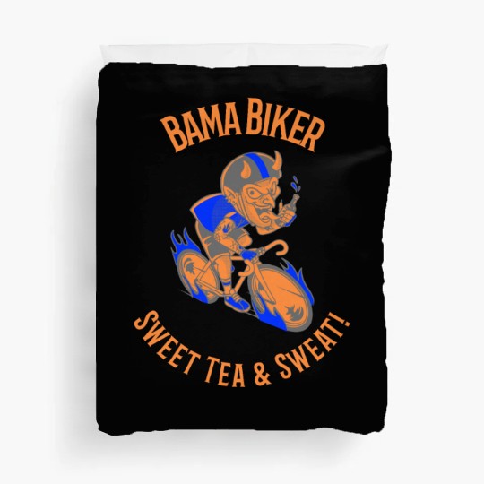 Bama Biker: Sweet Tea & Sweat! Albm Cycling Duvet Covers