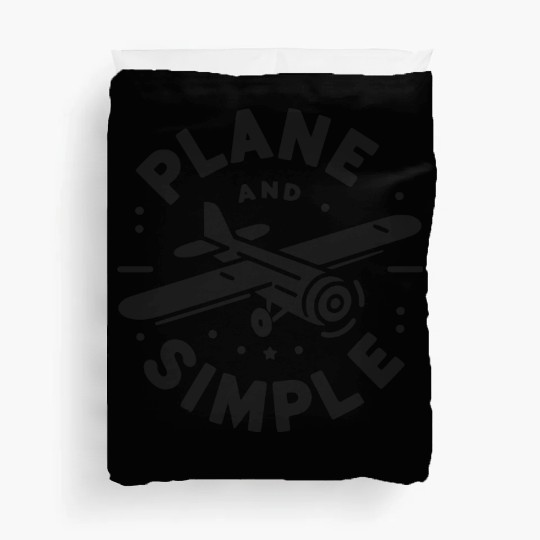 Plane and Simple Duvet Covers