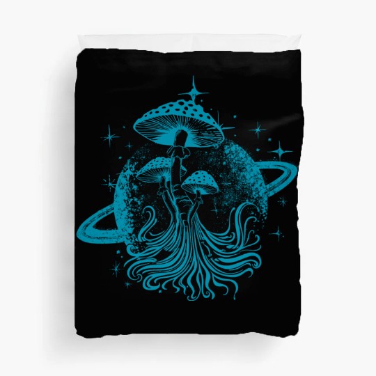 Galaxy Mushroom Duvet Covers