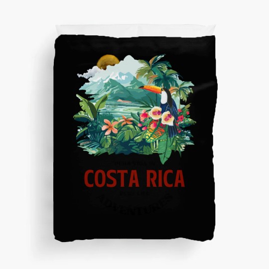 Costa Rica Nature & Macaw Adventure Duvet Covers