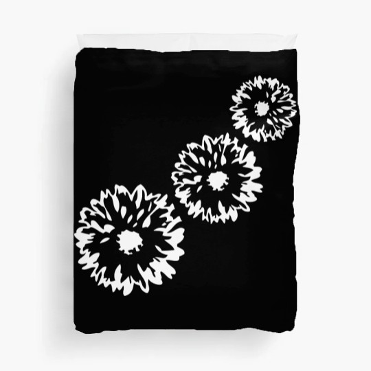 Many Pretty Daisy Flowers Decorative Nature Design Duvet Covers