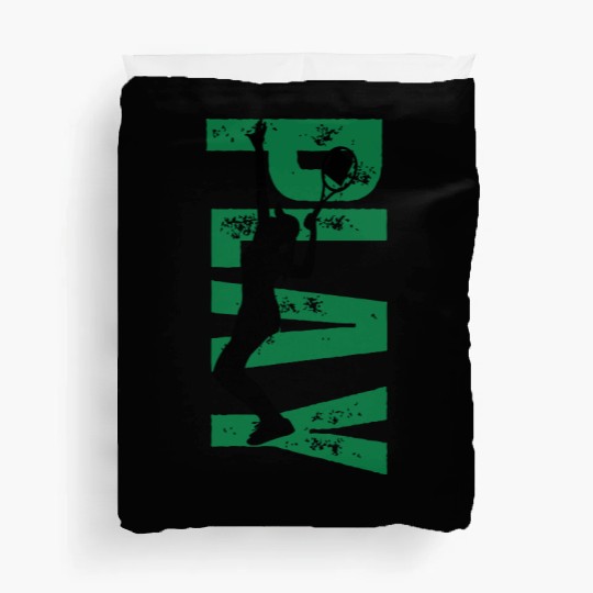 Tennis Female Graphic Duvet Covers