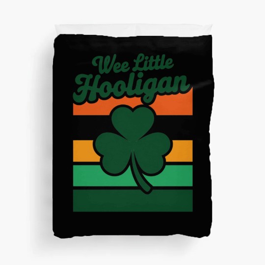 St Patricks Day Wee Little Hooligan Funny Duvet Covers