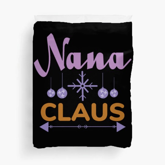 Nana Claus Duvet Covers