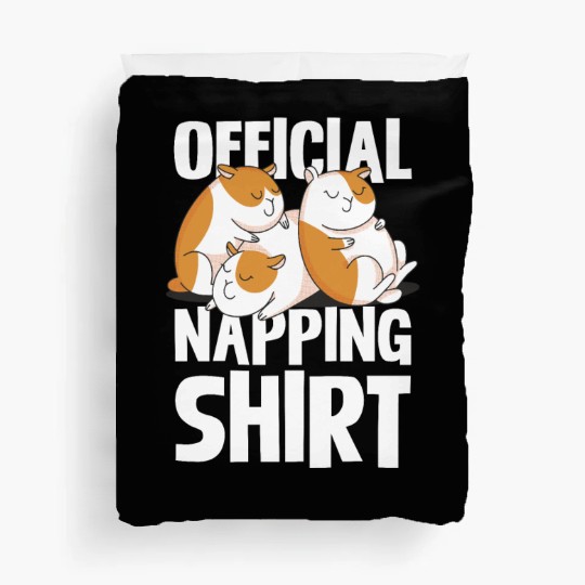 Official Napping Duvet Covers Guinea Pig Lovers Cozy Nap