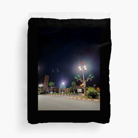 small town beauty Duvet Covers