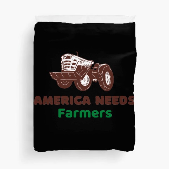 America Needs Farmers Duvet Covers