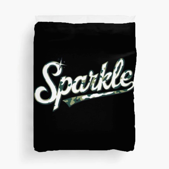 The Sparkle Army Camouflage Duvet Covers