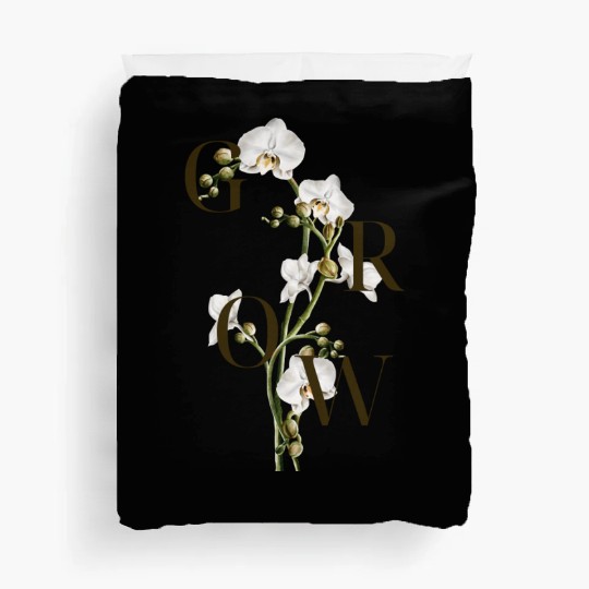 Grow Orchid Duvet Covers