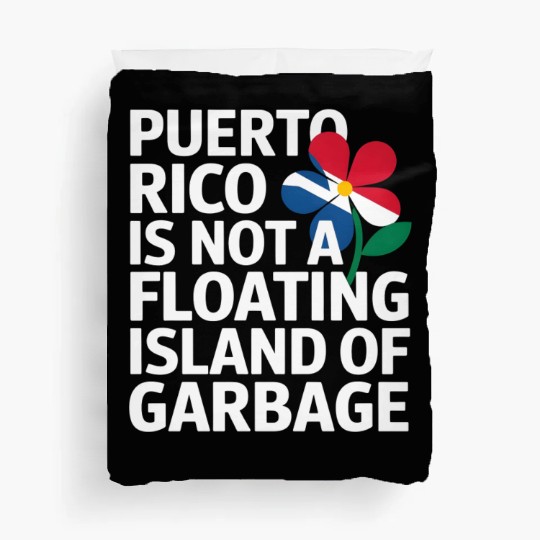 Puerto Rico Pride Bold Awareness Statement Duvet Covers