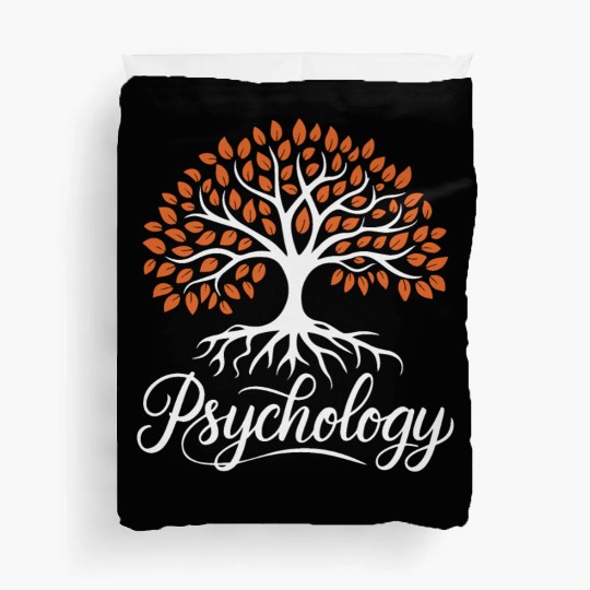 Tree of Life Mental Health Art | Psychology Symbol Duvet Covers