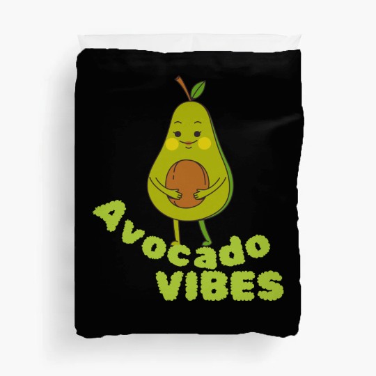 avocado vibes Duvet Covers